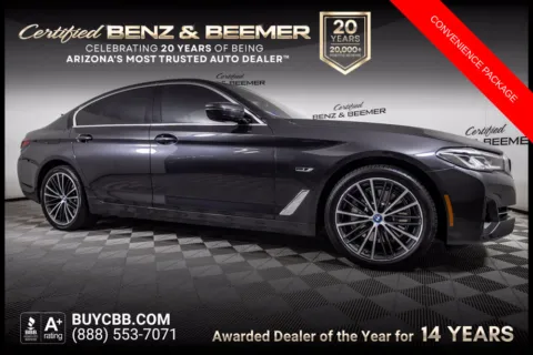 Gray 2023 BMW 5 Series 530e iPerformance for sale in Scottsdale, AZ
