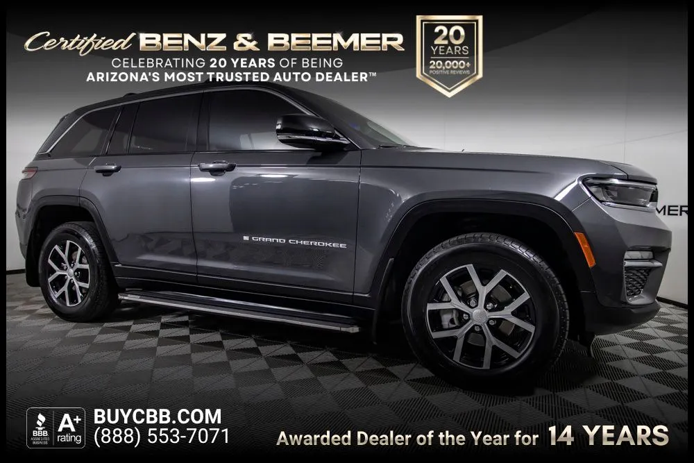 Gray 2025 Jeep Grand Cherokee Limited for sale in Scottsdale, AZ