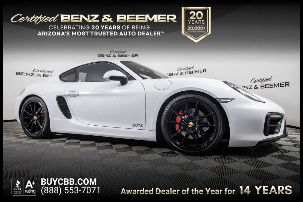 White 2016 Porsche Cayman GTS for sale in Scottsdale, AZ