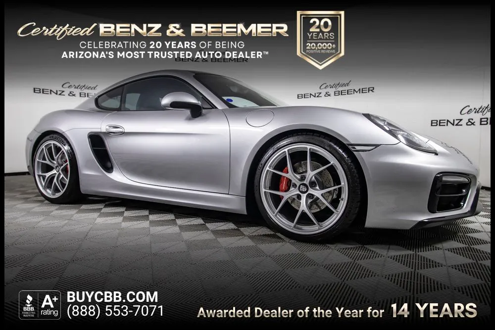 Silver 2016 Porsche Cayman GTS for sale in Scottsdale, AZ