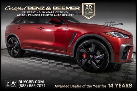 Red 2021 Jaguar F-PACE SVR for sale in Scottsdale, AZ