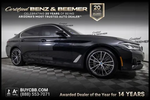 Black 2023 BMW 5 Series 530i for sale in Scottsdale, AZ