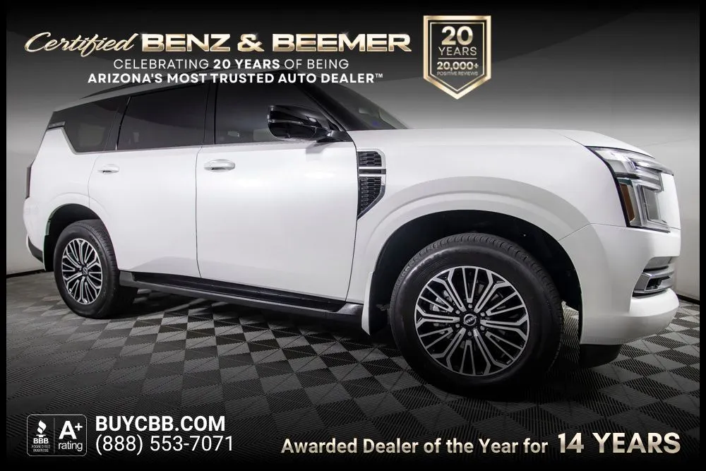 White 2025 Nissan Armada SL for sale in Scottsdale, AZ