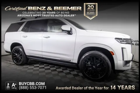 White 2022 Cadillac Escalade Premium Luxury for sale in Scottsdale, AZ