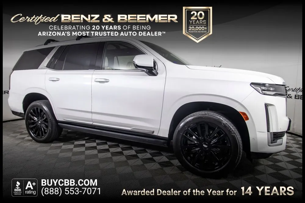 White 2022 Cadillac Escalade Premium Luxury for sale in Scottsdale, AZ