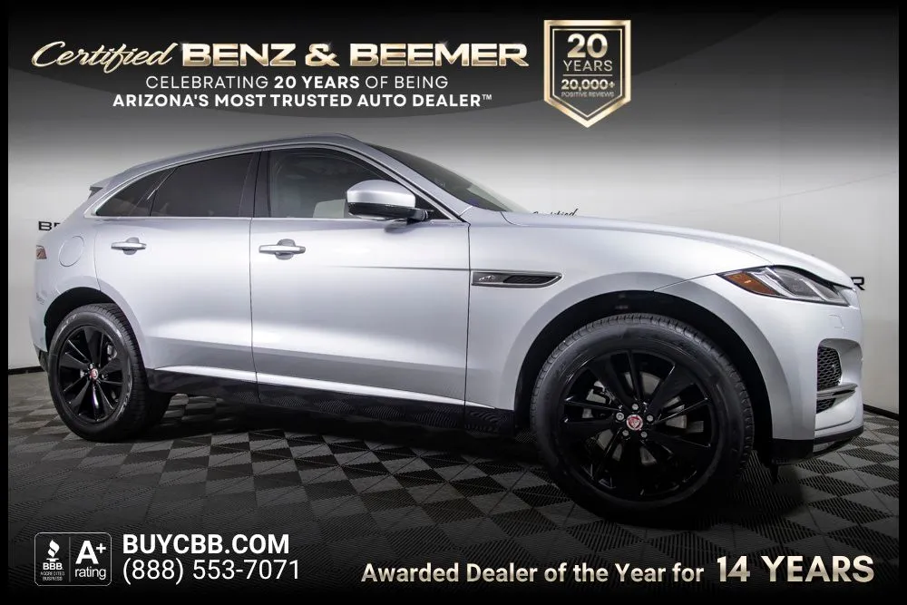 Silver 2022 Jaguar F-PACE P250 S for sale in Scottsdale, AZ