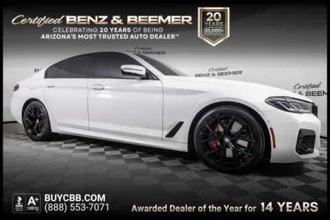 White 2023 BMW 5 Series 540i for sale in Scottsdale, AZ