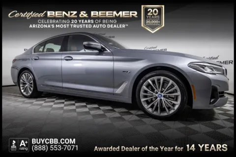 Gray 2023 BMW 5 Series 530e iPerformance for sale in Scottsdale, AZ
