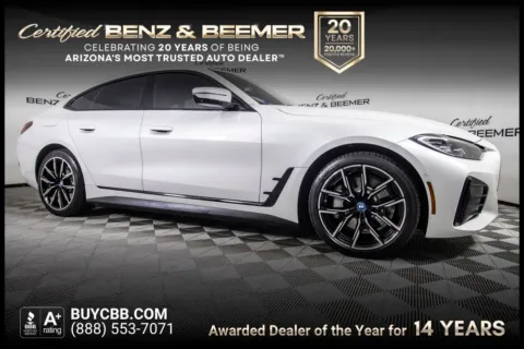 White 2023 BMW i4 eDrive40 for sale in Scottsdale, AZ
