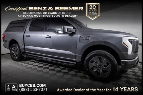 Gray 2023 Ford F-150 Lightning Lariat for sale in Scottsdale, AZ