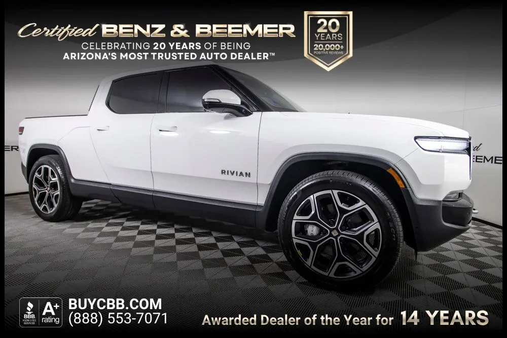 White 2025 Rivian R1T Adventure Dual Motor Max Pack for sale in Scottsdale, AZ