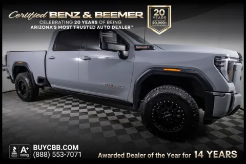 Gray 2025 GMC Sierra 2500HD AT4 for sale in Scottsdale, AZ