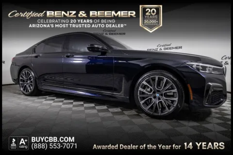 Black 2020 BMW 7 Series 750i xDrive for sale in Scottsdale, AZ