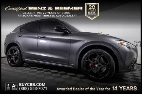 Gray 2022 Alfa Romeo Stelvio Veloce for sale in Scottsdale, AZ