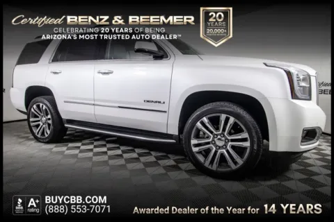White 2017 GMC Yukon Denali for sale in Scottsdale, AZ