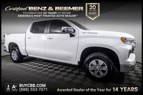 White 2025 Chevrolet Silverado 1500 LT for sale in Scottsdale, AZ