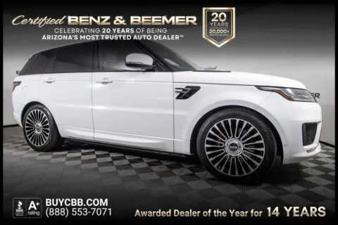 White 2018 Land Rover Range Rover Sport Supercharged for sale in Scottsdale, AZ