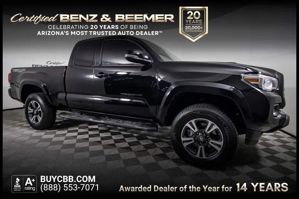 Black 2019 Toyota Tacoma TRD Sport for sale in Scottsdale, AZ