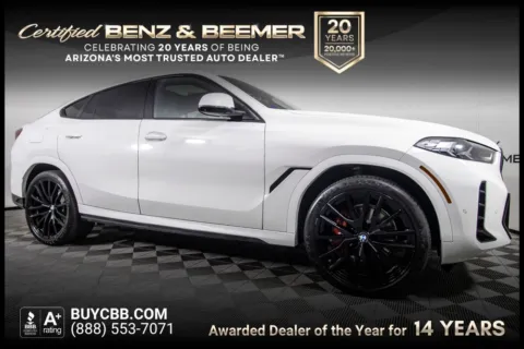 White 2024 BMW X6 xDrive40i for sale in Scottsdale, AZ