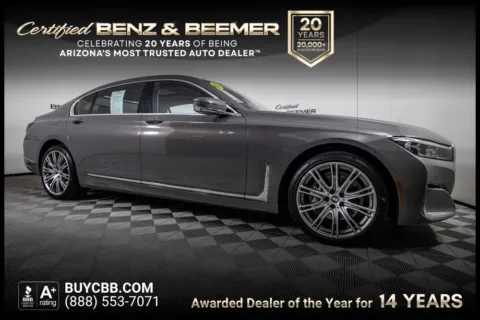 Gray 2022 BMW 7 Series 740i for sale in Scottsdale, AZ