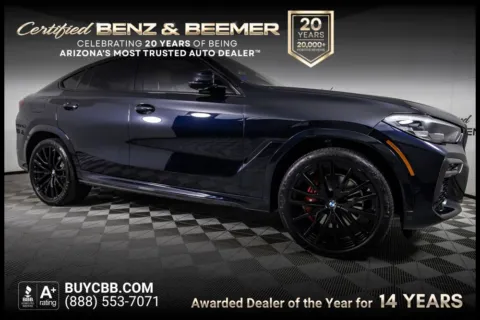 Black 2023 BMW X6 xDrive40i for sale in Scottsdale, AZ