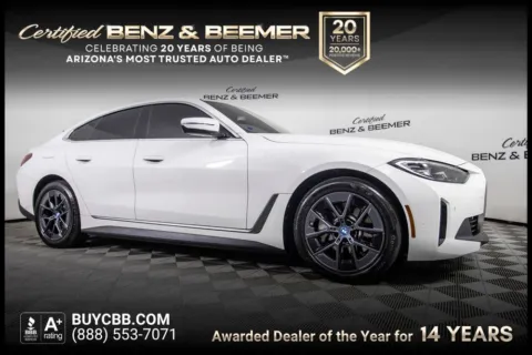 White 2023 BMW i4 eDrive40 for sale in Scottsdale, AZ