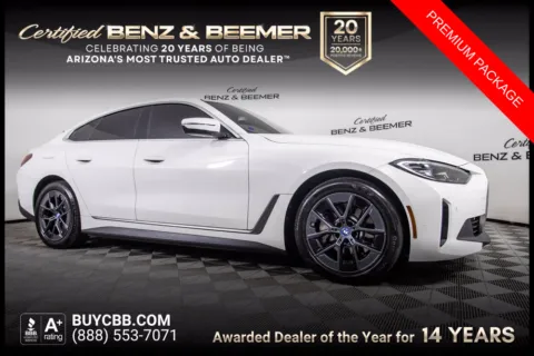 White 2023 BMW i4 eDrive40 for sale in Scottsdale, AZ