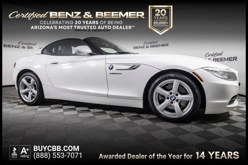 White 2016 BMW Z4 sDrive28i for sale in Scottsdale, AZ