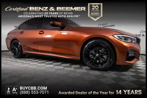 Orange 2021 BMW 3 Series 330i for sale in Scottsdale, AZ
