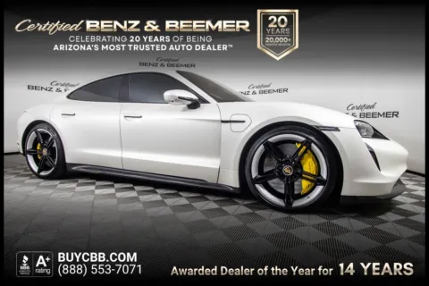 White 2020 Porsche Taycan Turbo S for sale in Scottsdale, AZ