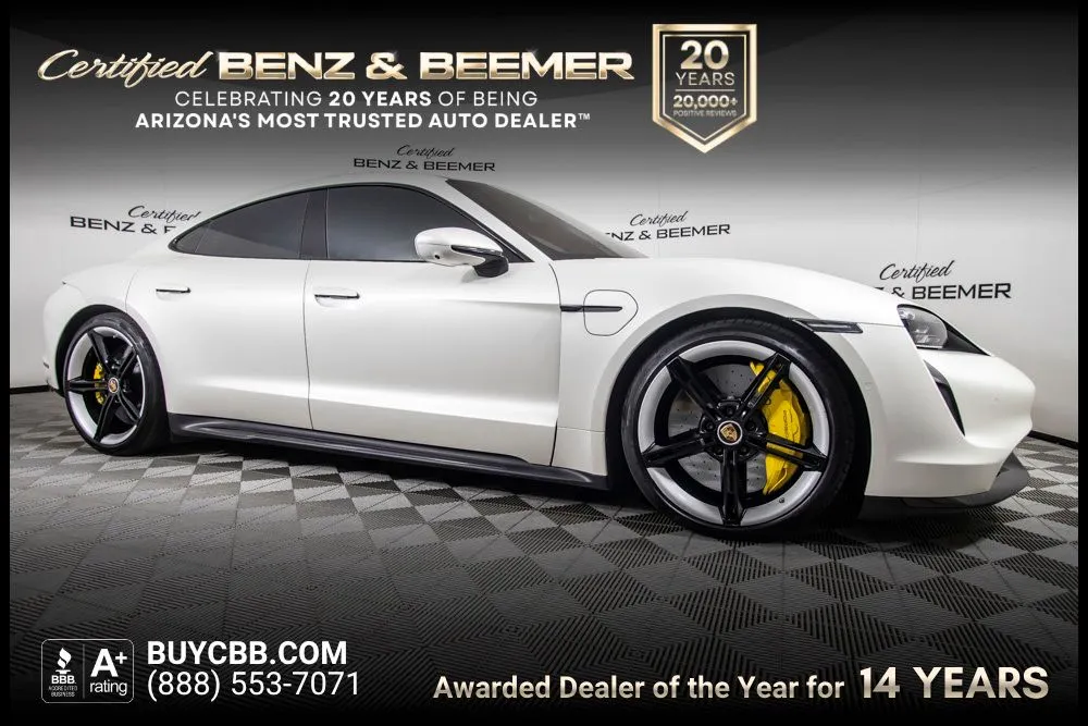 White 2020 Porsche Taycan Turbo S for sale in Scottsdale, AZ