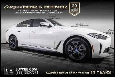 White 2023 BMW i4 eDrive35 for sale in Scottsdale, AZ