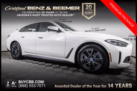 White 2023 BMW i4 eDrive35 for sale in Scottsdale, AZ