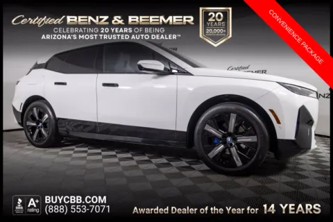 White 2024 BMW iX xDrive50 for sale in Scottsdale, AZ