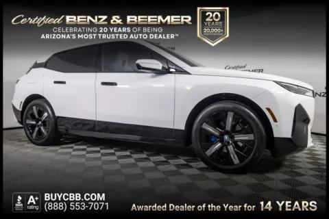 White 2024 BMW iX xDrive50 for sale in Scottsdale, AZ