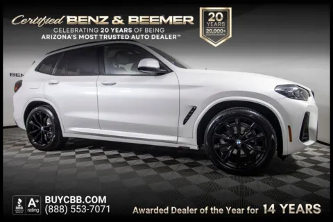 White 2023 BMW X3 xDrive30i for sale in Scottsdale, AZ