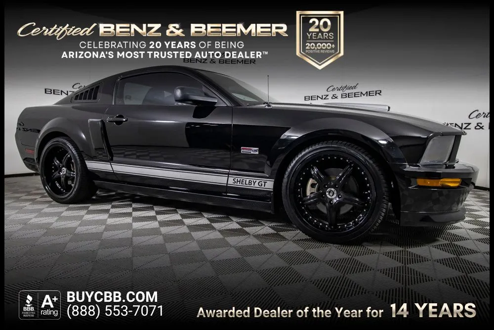 Black 2007 Ford Mustang Shelby GT for sale in Scottsdale, AZ