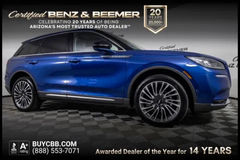 Blue 2021 Lincoln Corsair Reserve for sale in Scottsdale, AZ