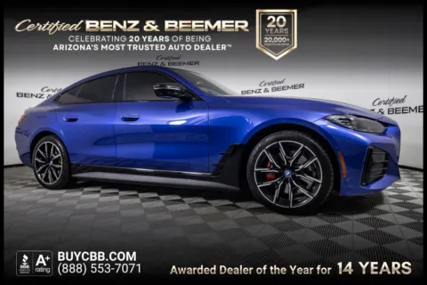 Blue 2023 BMW i4 eDrive40 for sale in Scottsdale, AZ
