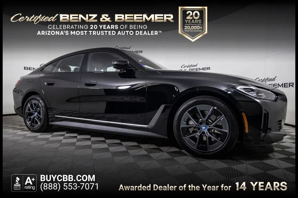 Black 2023 BMW i4 eDrive35 for sale in Scottsdale, AZ