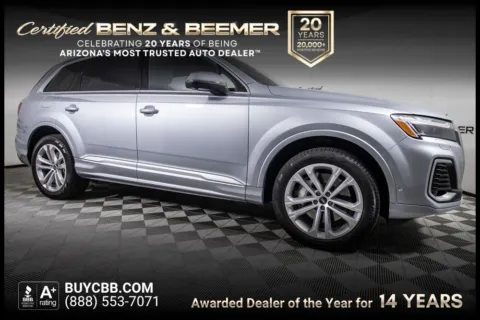 Silver 2025 Audi Q7 45 Premium for sale in Scottsdale, AZ