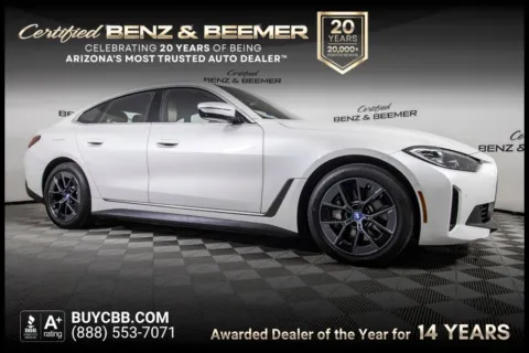 White 2023 BMW i4 eDrive40 for sale in Scottsdale, AZ