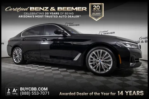 Black 2023 BMW 5 Series 530i for sale in Scottsdale, AZ