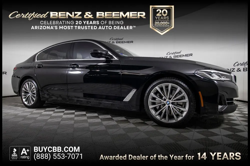 Black 2023 BMW 5 Series 530i for sale in Scottsdale, AZ