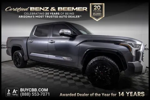 Gray 2025 Toyota Tundra 1794 for sale in Scottsdale, AZ