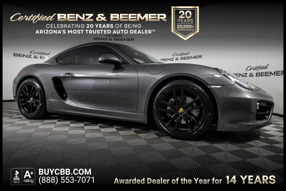 Gray 2016 Porsche Cayman for sale in Scottsdale, AZ