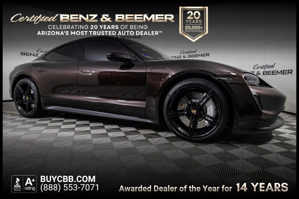 Brown 2023 Porsche Taycan for sale in Scottsdale, AZ