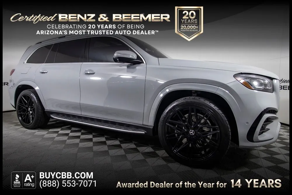 Gray 2025 Mercedes-Benz GLS 580 for sale in Scottsdale, AZ