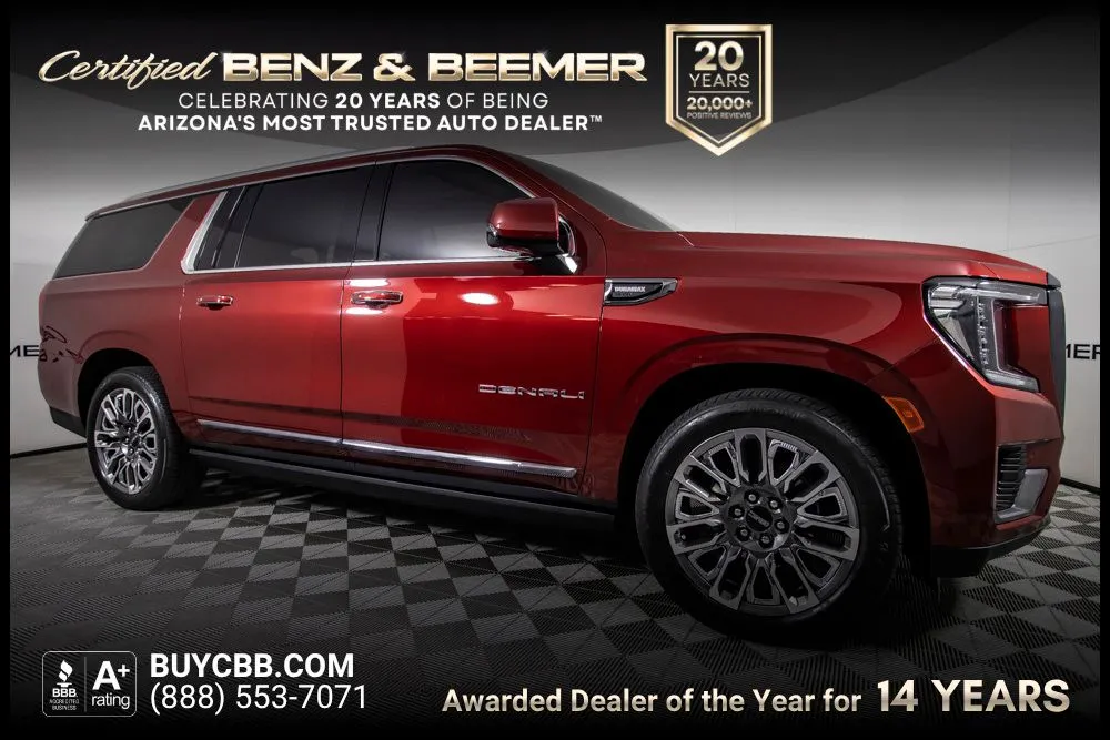 Red 2024 GMC Yukon XL Denali Ultimate for sale in Scottsdale, AZ