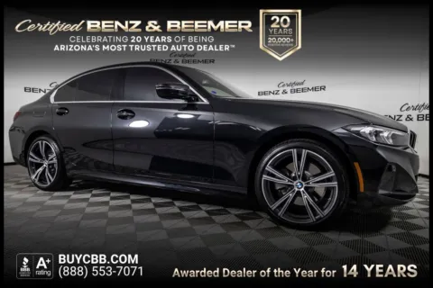 Black 2024 BMW 3 Series 330i for sale in Scottsdale, AZ